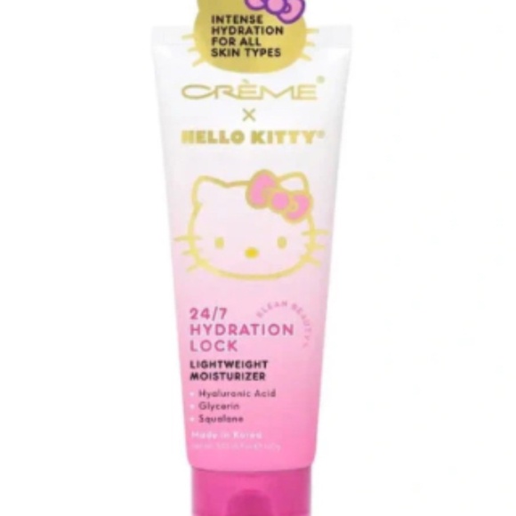 HELLO KITTY X CREME 24/7 HYDRATION LOCK LIGHTWEIGHT MOISTURIZER KLEAN BEAUTY - Picture 2 of 4
